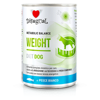 WEIGHT – METABOLIC BALANCE DOG WEIGHT PATE' 400 GR Caratteristiche nutrizionali essenziali:…